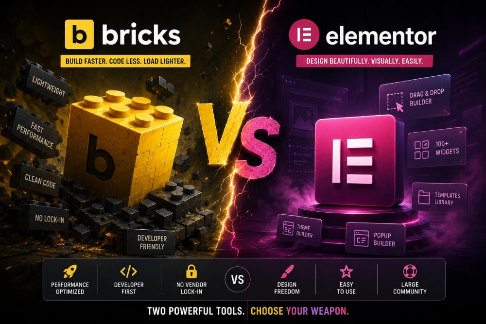 Bricks vs Elementor (2026): Which WordPress Page Builder Should You Use?