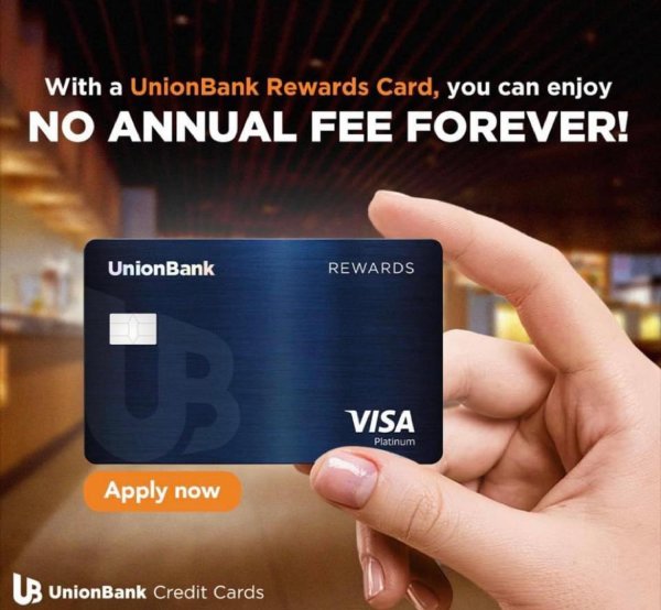 unionbank Credit Card - 0 Annual Fee
