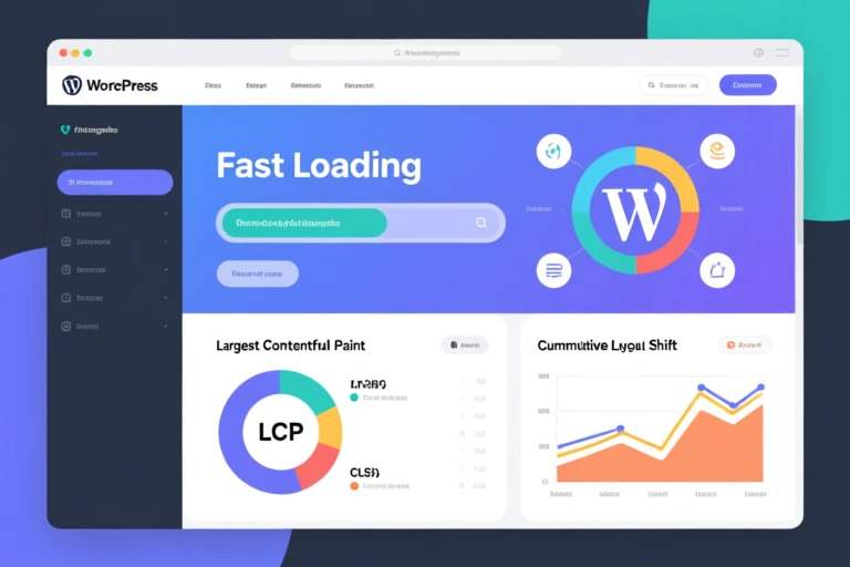 WordPress Core Web Vitals, Google LCP CLS WordPress